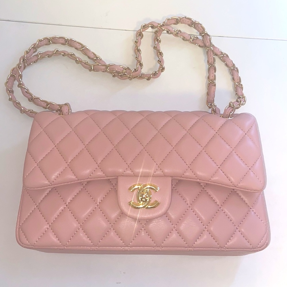 Women’s bag. Pink elegant.